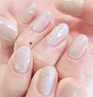ネイル 手描きアート&推し活 🌟Wisteriaのネイルデザイン