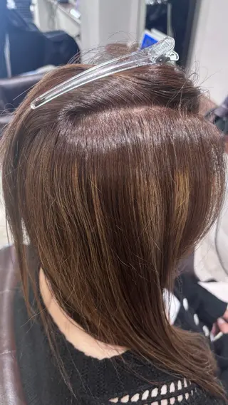 ロング 海老名駅🫧トレンド カラー🫧橋本小雪のヘアスタイル