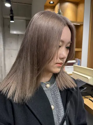 ロング 🎀ダブルカラー hinata🎀のヘアスタイル