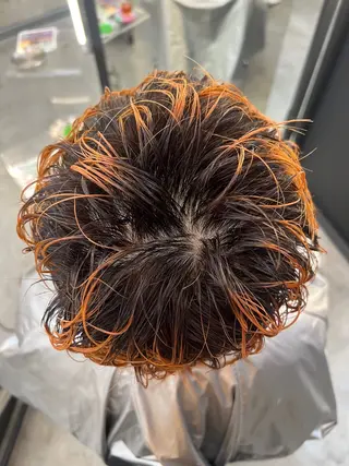 ショート カラー メンズ 圧倒的デザイン力 店長🎨RENAのヘアスタイル