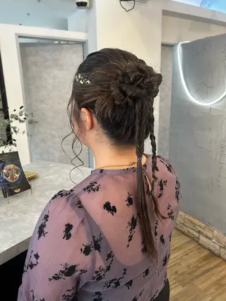 ヘアアレンジ ブリーチ/ヘアセット 🪞🌙minamiのヘアスタイル