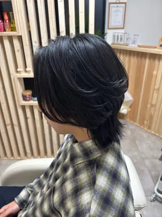 ミディアム メンズ akane/大和田 駅/ Garanceのヘアスタイル