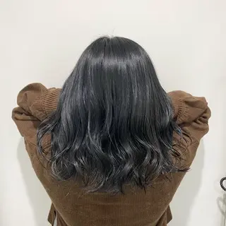 ミディアム カラー *モデル募集🤍横浜 透明感カラー🫧のヘアスタイル