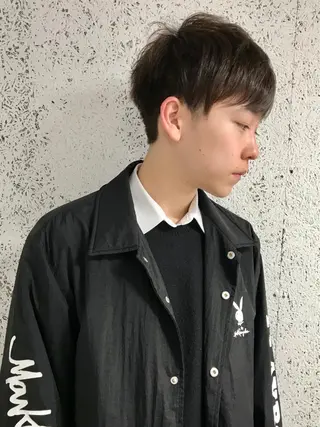 ショート カラー メンズ KOOKI スティードトーキョーのヘアスタイル
