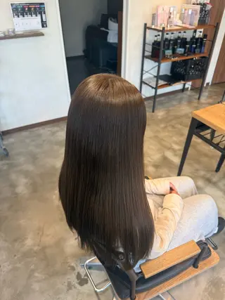 ロング カラー カラーモデル募集中 /江利川紫音のヘアスタイル