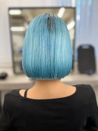 ミディアム カラー 透明感カラー特化🫧 🦋栗原🦋のヘアスタイル