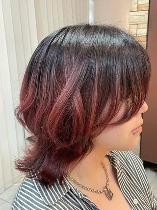 セミロング little 千葉 🫧ゆなのヘアスタイル