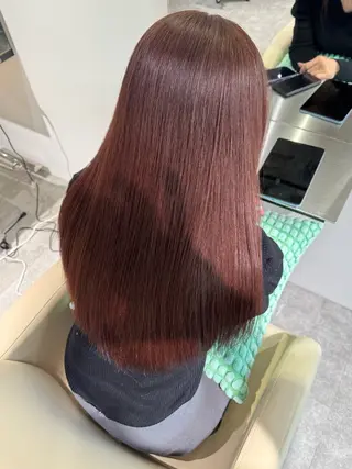ロング カラー 夜23時まで予約🉑 reverieあきらのヘアスタイル