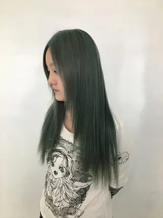 ロング カラー Hanaka🪷 ニュアンス×レイヤーのヘアスタイル