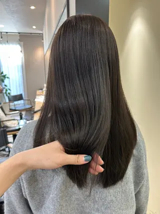 ロング カラー hubhair レイヤー/透明感のヘアスタイル