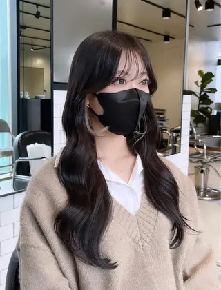 ミディアム カラー 🌫️大人韓国ヘア 🌫️naoyaのヘアスタイル