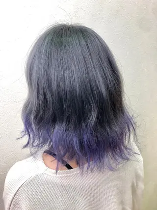 カラー 最高級エクステ /羽エクステ白石宇由のヘアスタイル