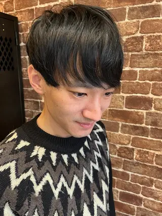 ショート カラー パーマ ヘアアレンジ メンズ キッズ ネイル マツエク・マツパ アイブロウ 久木原 ゆりのヘアスタイル