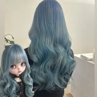 ロング カラー ✨ブリーチカラー /菜月‪‪✨のヘアスタイル