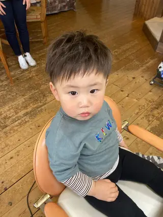 メンズ キッズ タカハシ ユウヤのヘアスタイル