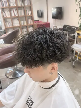 パーマ メンズ 🌀メンズパーマ🌀 平川海夢のヘアスタイル