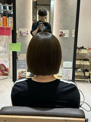 ショート 🫧のばた /川越/透明感🫧のヘアスタイル