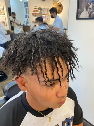 パーマ 中田 孝之のヘアスタイル