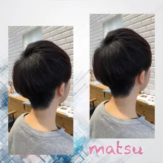 ショート MATSU 🌟個性派カラーのヘアスタイル
