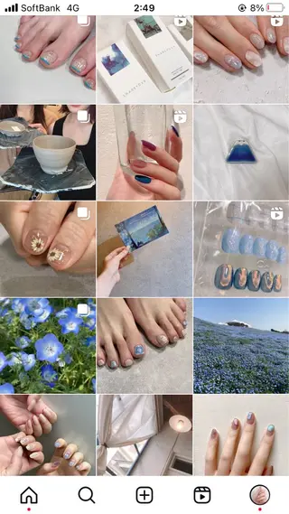 ネイル 玉造、森ノ宮 fran2 nailのネイルデザイン