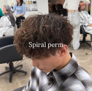 パーマ メンズ メンズ特化美容師 ◆ルナのヘアスタイル