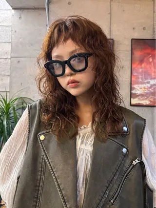 ロング パーマ Iwai sのヘアスタイル