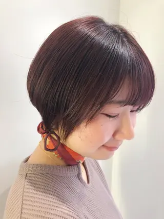 ショート カラー ヘアアレンジ HORN hairsalonのその他イメージ