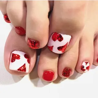 ネイル 渋谷／チップ長さ出し 👑アプレgel-xのネイルデザイン