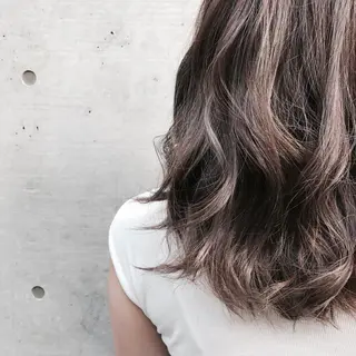 セミロング カラー 佐野 智史のヘアスタイル