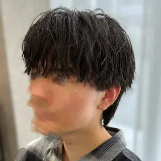パーマ メンズ 楓🍁毛流れ /無造作のヘアスタイル