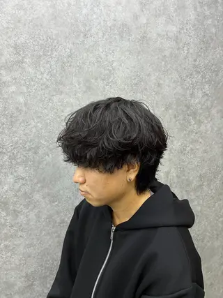 パーマ メンズ シャドウパーマ特化 🩵Chisatoのヘアスタイル