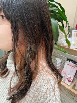 ロング レイヤー×ハイライト 🌷RINA🌷のヘアスタイル