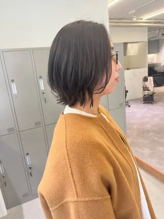 ミディアム 鈴村祐也/ショート /縮毛矯正のヘアスタイル