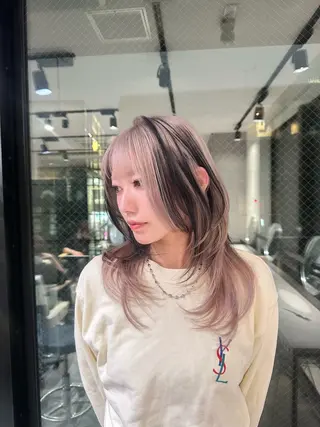 ロング 愛されgirly Haruka🤍のヘアスタイル