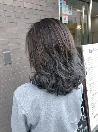 ロング 植田 敬太のヘアスタイル
