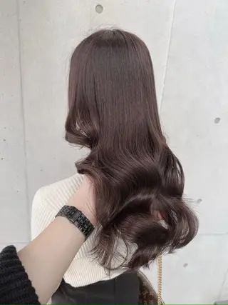 ロング カラー 髪質改善特化 ESSENCIAのヘアスタイル