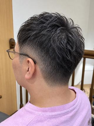 ショート メンズ 村田 淳のヘアスタイル