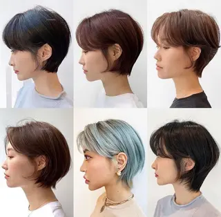 ショート カラー SHACHU ayamiのヘアスタイル