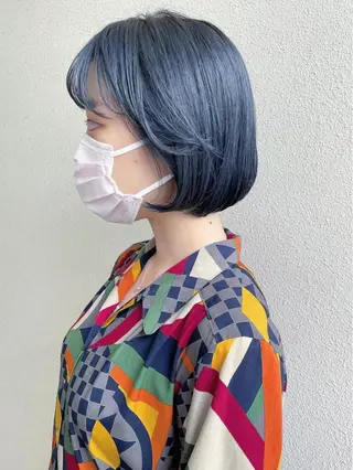 ミディアム カラー 💎韓国風レイヤー /ボブ💎Namiのヘアスタイル