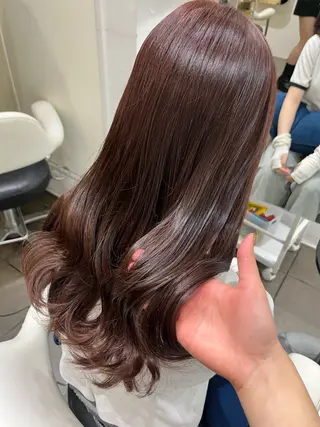 ロング カラー 透明感カラー ✂️ツムギ♡のヘアスタイル