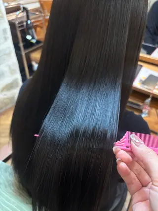 ロング ツヤ感カラー✨/ 顔周りカット西川絢音のヘアスタイル