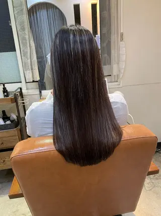 ロング 北川 智海のヘアスタイル