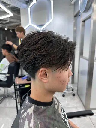 パーマ メンズ 💎メンズカット ／フェザー／細野💎のヘアスタイル