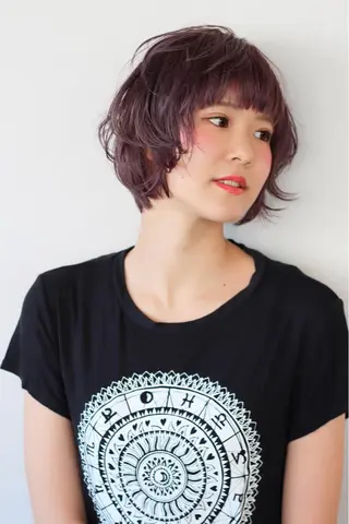 ショート カラー 小西 裕大のヘアスタイル