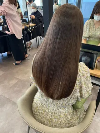 セミロング カラー パーマ ヘアアレンジ メンズ キッズ ネイル マツエク・マツパ アイブロウ ⭐️銀座/ショート/ 艶カラー/りょうがのヘアスタイル
