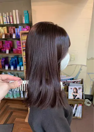 ミディアム カラー 矢野 晃平のヘアスタイル