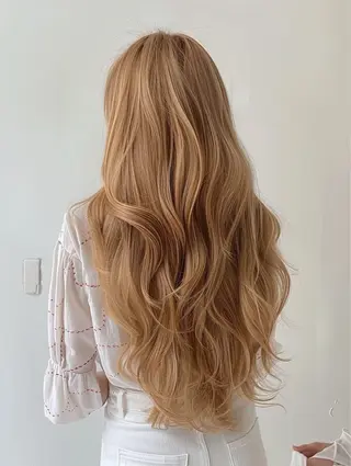 ロング カラー パーマ ヘアアレンジ メンズ キッズ EnBlesS西宮 マンツーマン神道有基のヘアスタイル