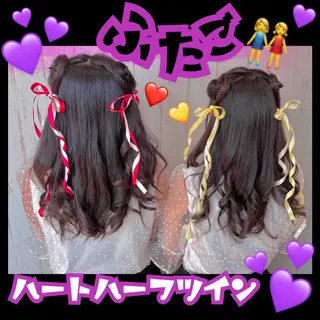 ロング ヘアアレンジ J (ジュリ)のヘアスタイル