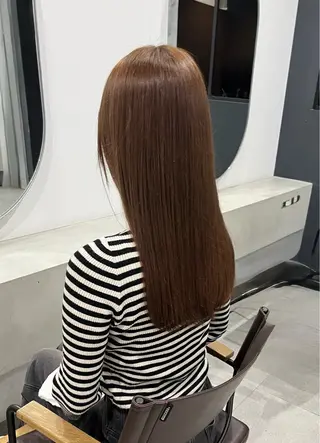 セミロング カラー カット*カラーモデル 募集中☀️明日香のヘアスタイル