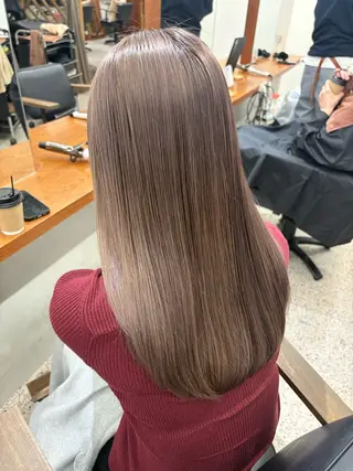 セミロング 三宅 美帆のヘアスタイル